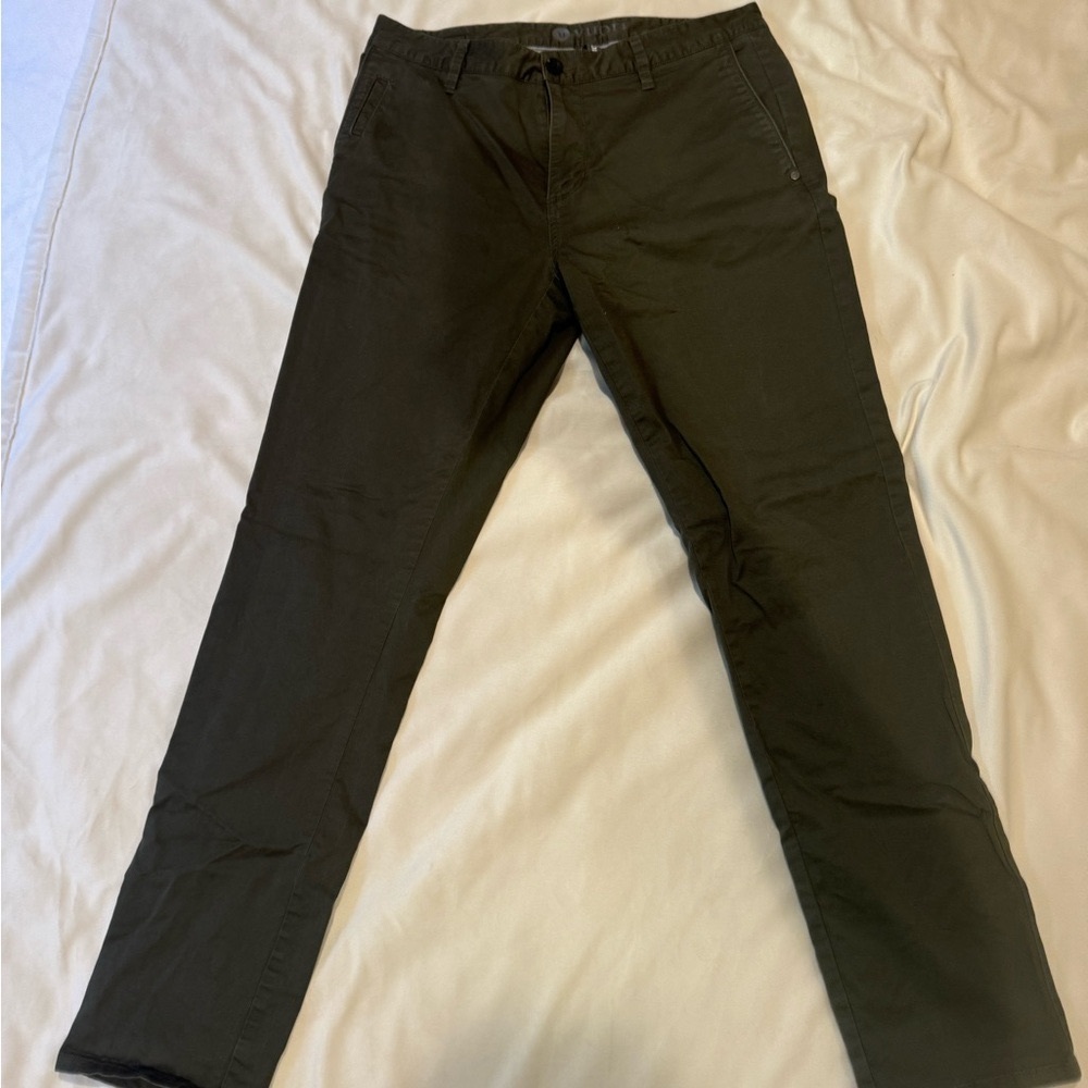 Vuori Olive Men's Pants - Collins Chino - size 32